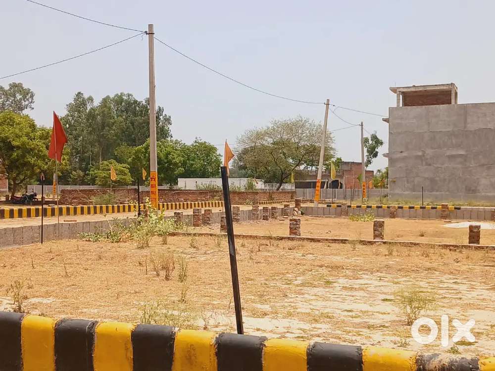 Lucknow me plot le bank loan ke sath ring road se lage project me