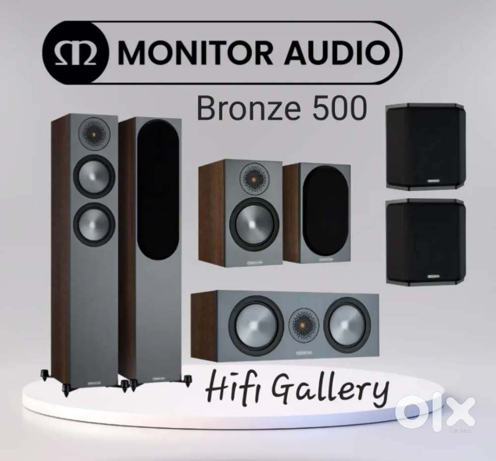 Monitor Audio Bronze 500 - 7.0 Speaker Package New At Hifi Gallery