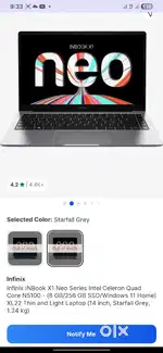Infinix neo x1 series