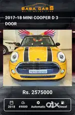 Mini Cooper 3 DOOR D, 2018, Diesel