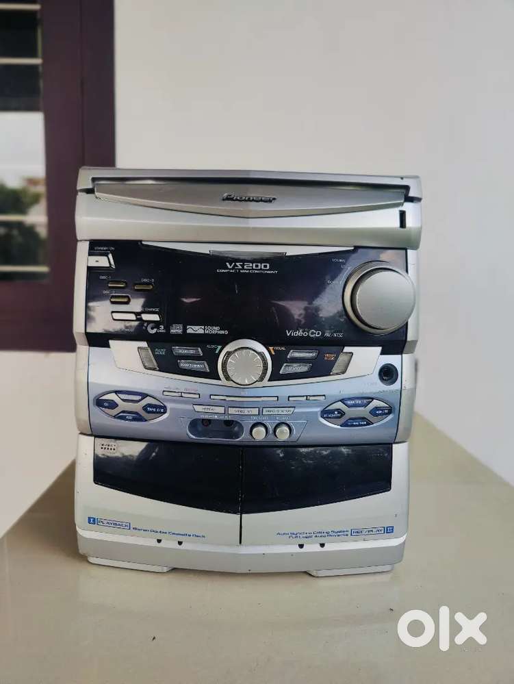 PIONEER VS200 MUSIC SYSTEM with BLUETOOTH, AUX & USB Supported