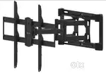 TV wall mount Stand - amazon basics Dual Arm TV Mount + Sony TV frame