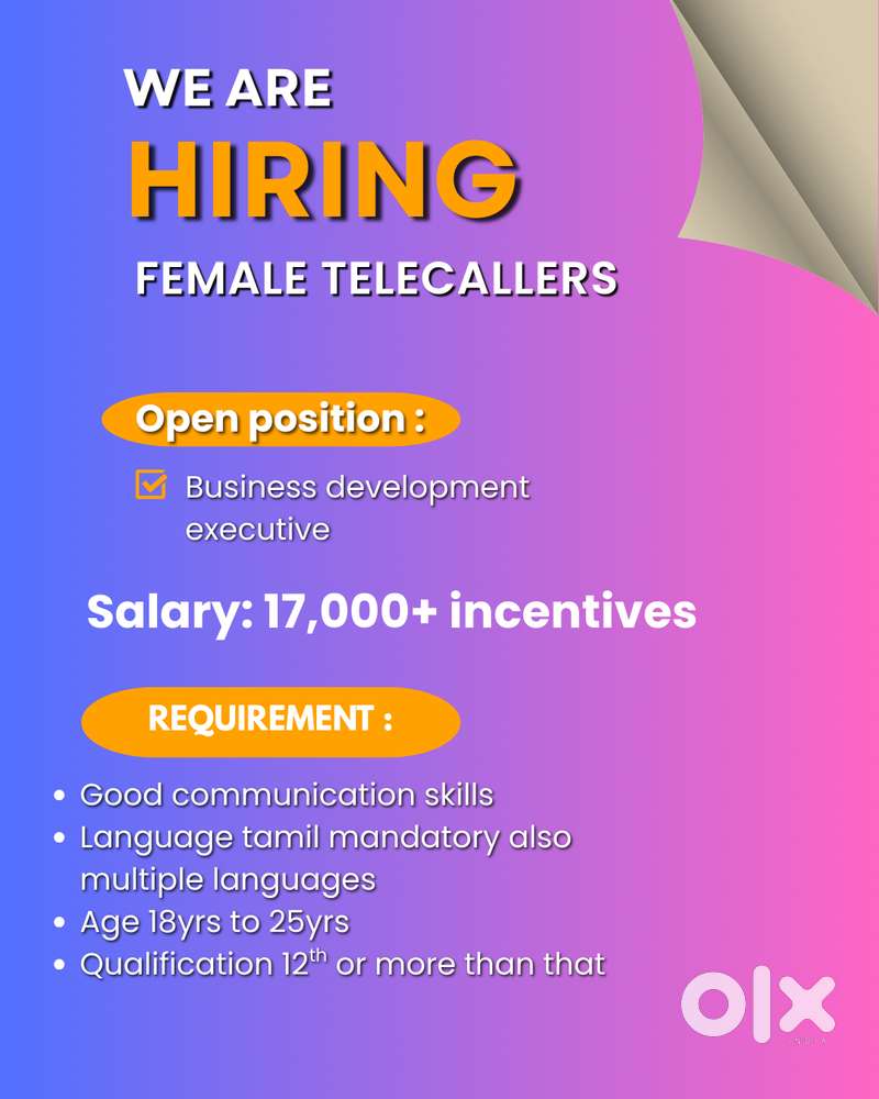 immediate hiring for telecallers