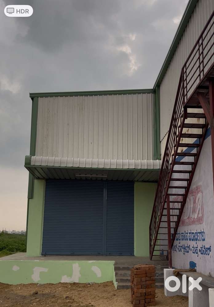 25 feet height 37/80 Godown 2 side Road 2 side Door