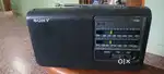 Sony ICF-38 AM-FM portable radio good working.