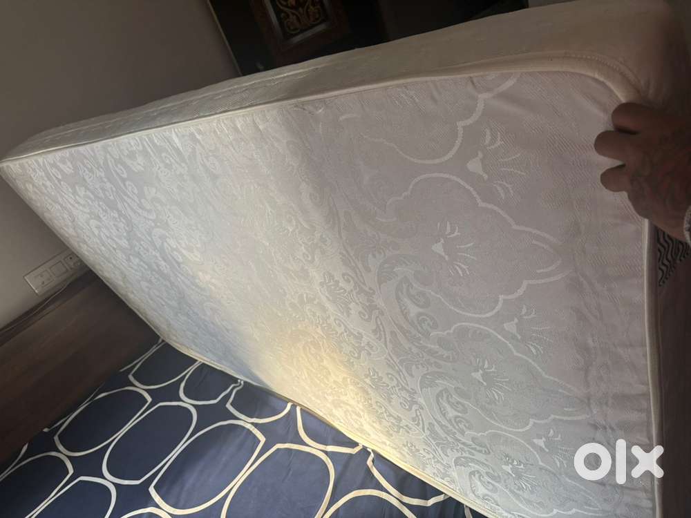 Mattress, study table and chair