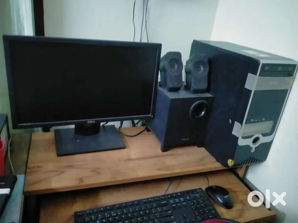 Desktop with all accessories