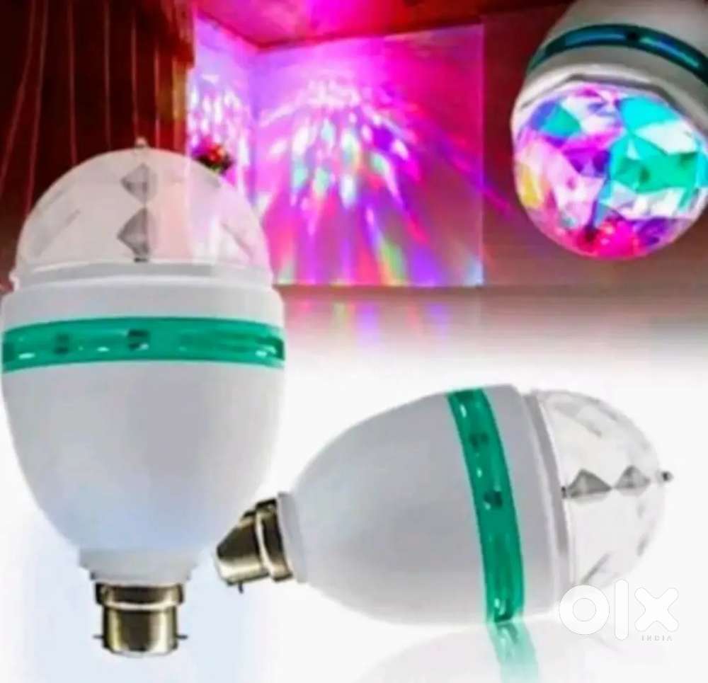 BrightDazzla 360 Rotating LED Crystal Disco Bulb