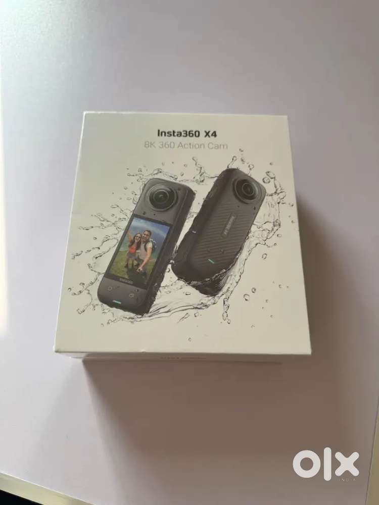 Insta360 X4 8K 360 Action Camera with Accessories used