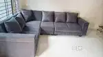 New 6seater sofa with large pillows