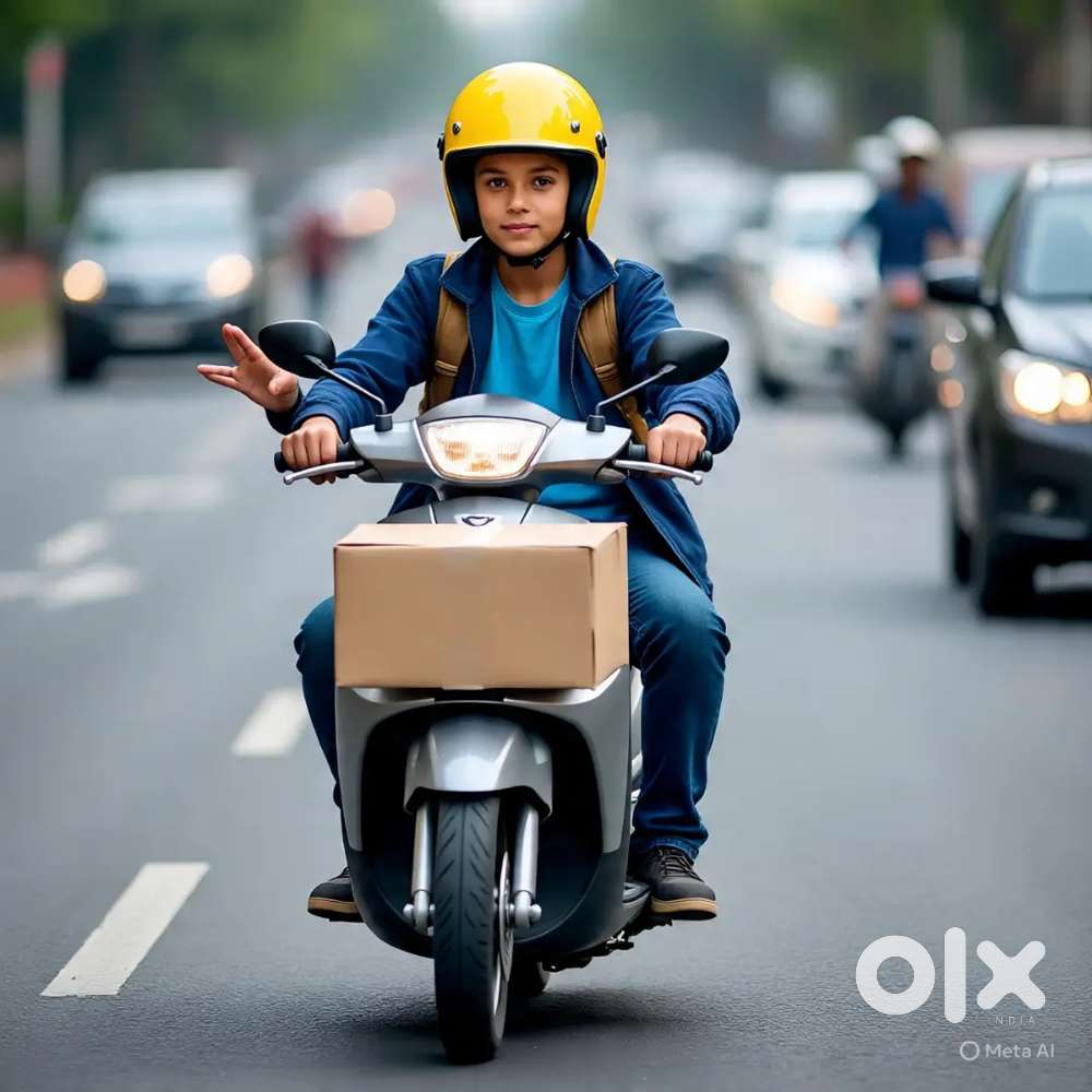 Free Food & Bike! Delivery Boy Job