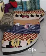 Modern Bhartiya Baithak With Mattress