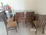 Dining table with 6 chairs
