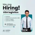 Hiring for freshers for US based logistics process