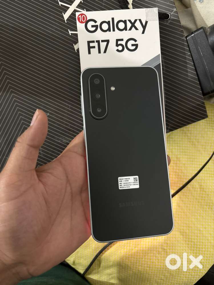 Brand new 1 day used Samsung F17 5G (6GB RAM / 128GB Storage)