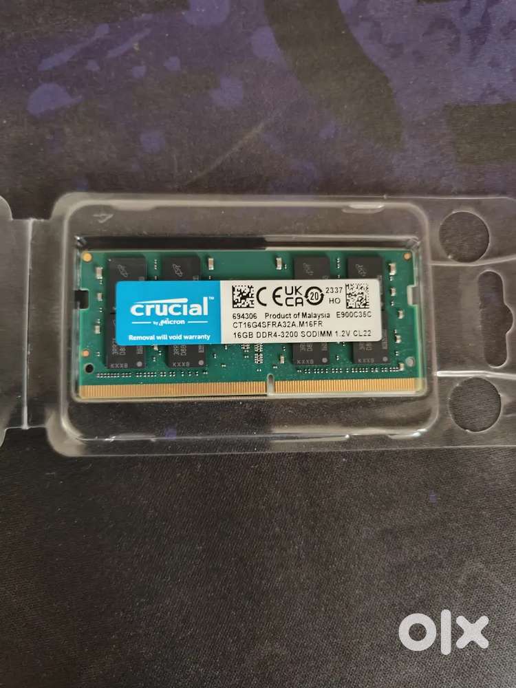 16GB DDR4 3200 MHz Laptop RAM (SO-DIMM)