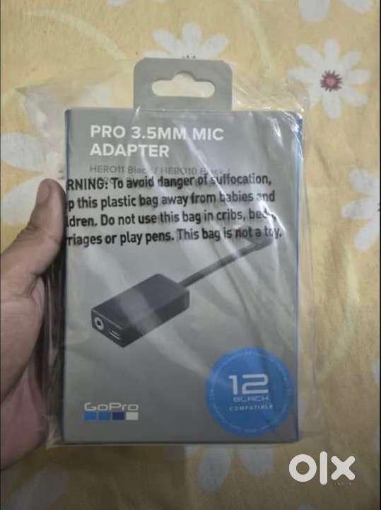 GoPro Pro 3.5mm Mic Adapter Type C to 3.5mm(0.35 cm)