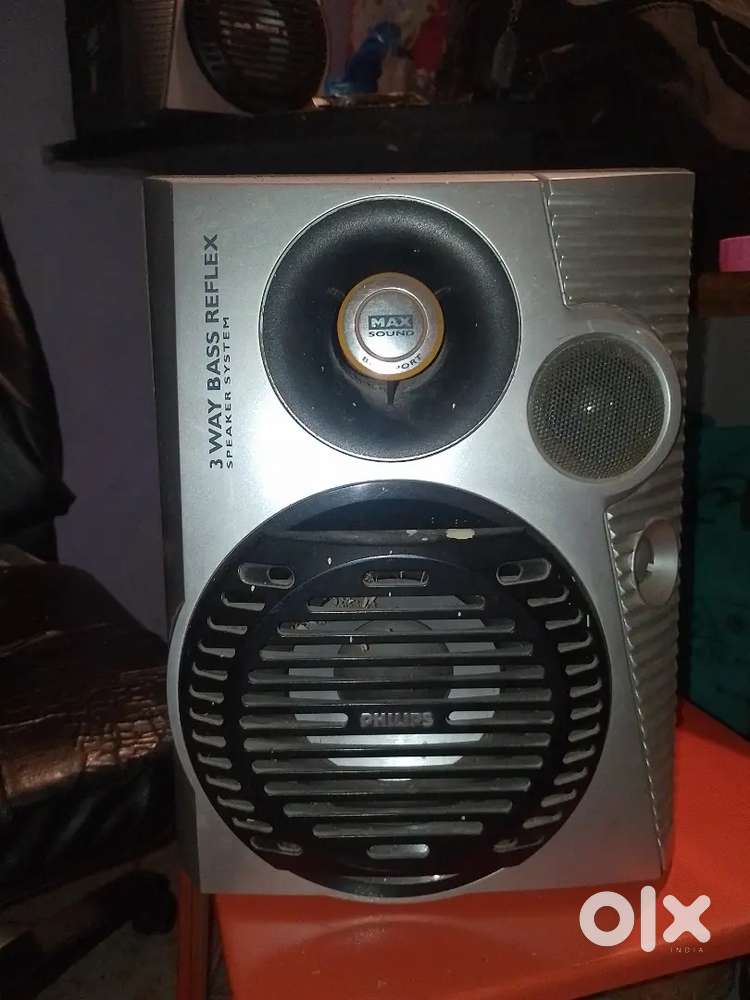 Philips mini hifi system speakers