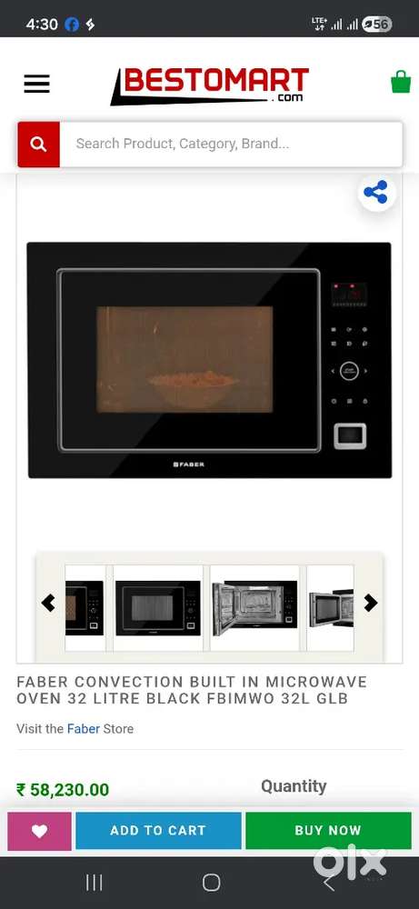 Hob,chimney, microwave,&OTG