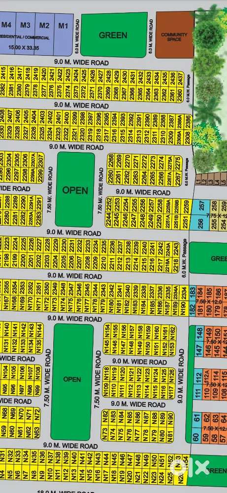 Plot for sale in omaxe city1