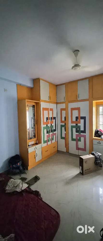 Single Room available for 2 bachelor's in 3bhk