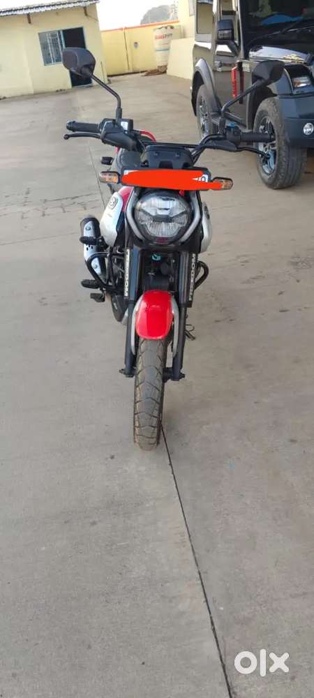 Bike with petrol and CNG also