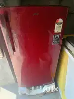 Red colour, godrej single door fridge