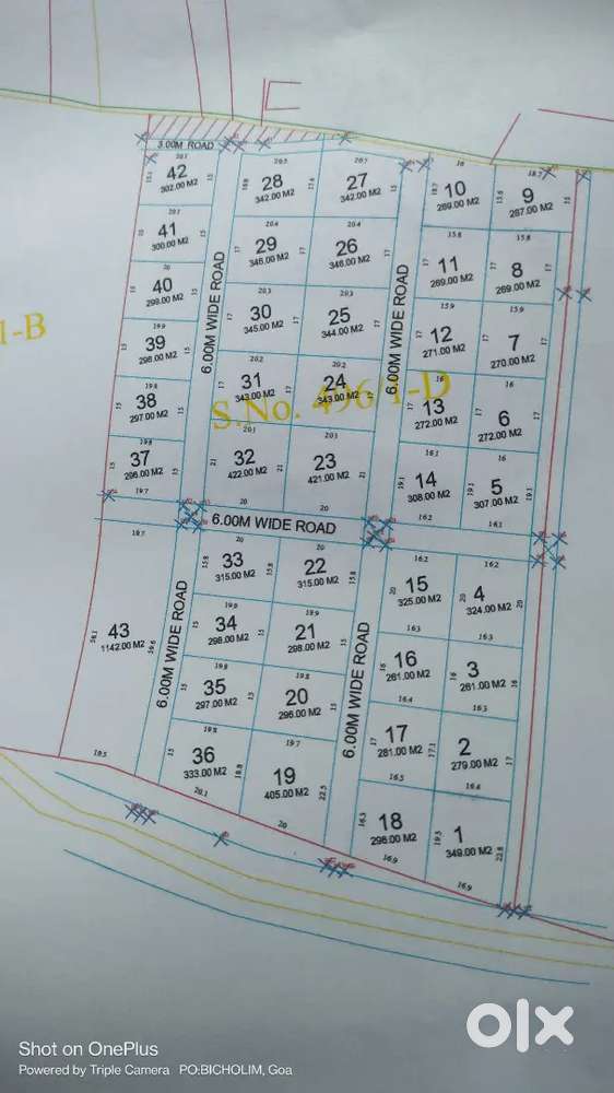 There is available plot for sale in Nanoda and Ladfem Bicholim Goa