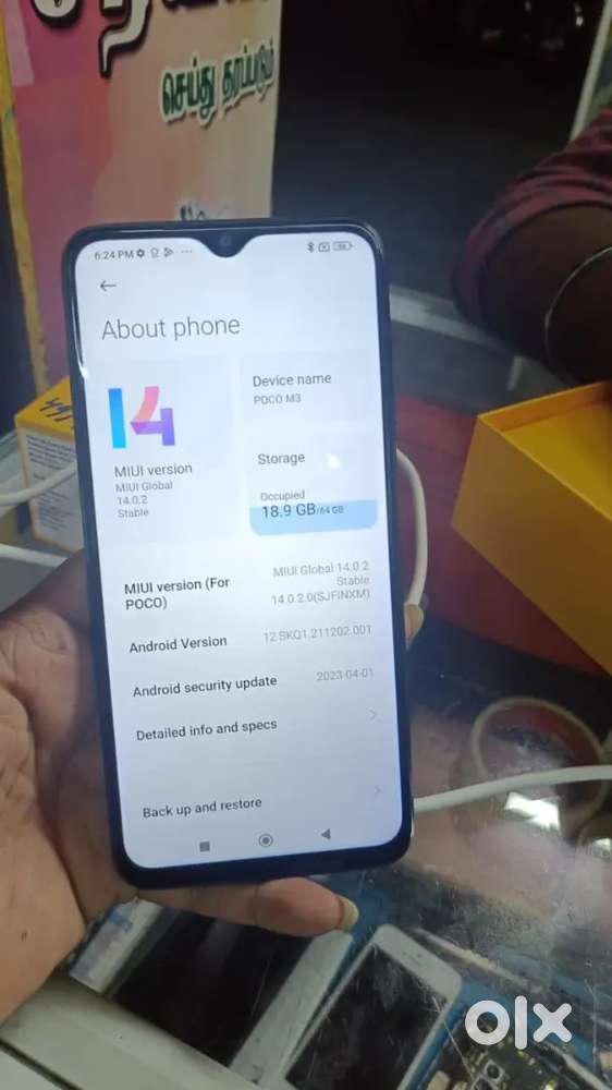Poco M3 with full kit_ 6GB Ram