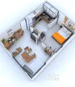 3BHK FLAT READY TO MOVE 49 LAKHS