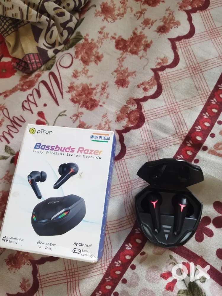Bassbuds Razer Air Birds Ptron condition is very good
