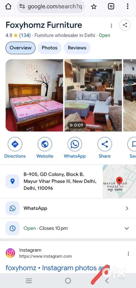 Required a candidate who can manager the furniture showroom
