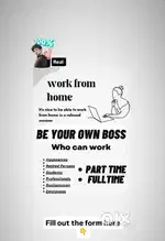 Part time and full time work from anywhere