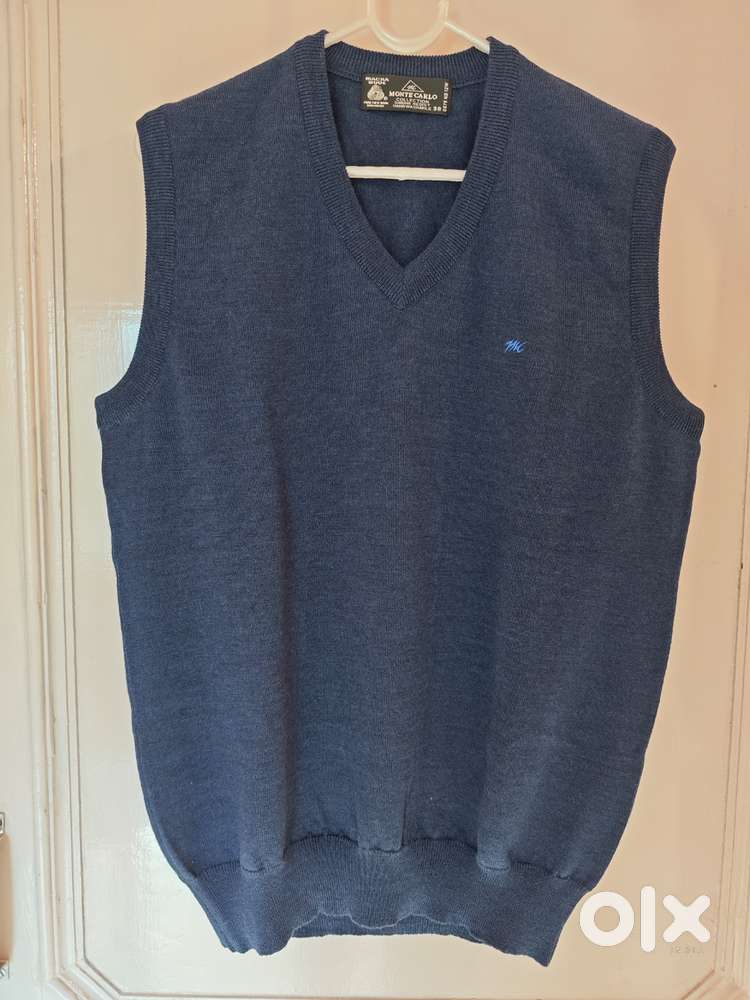 Men's Sleeveless Wool Sweaters