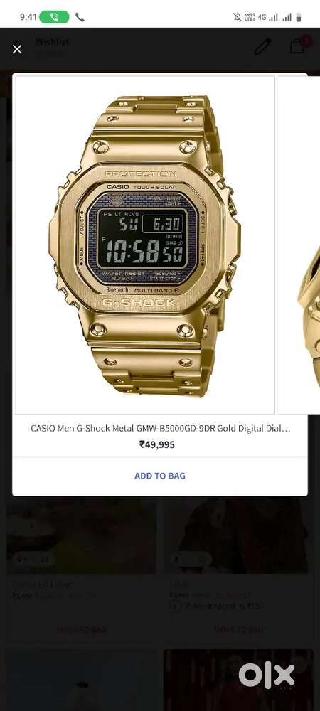G-Shock metal/casio