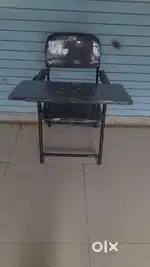 Cushion Student study chair with writing pad