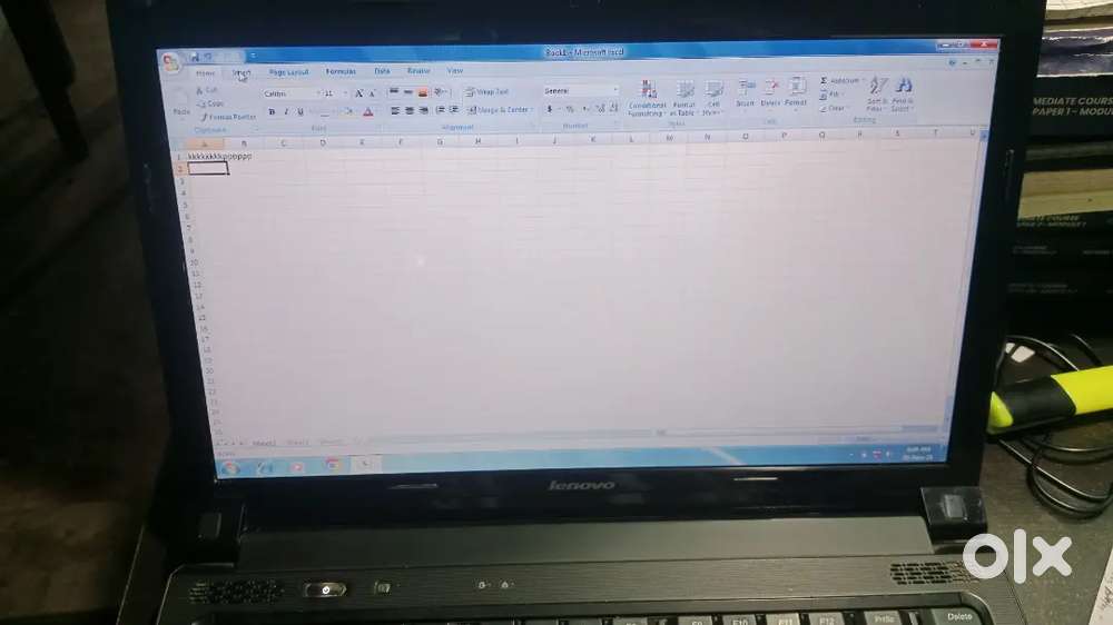 Acer laptop and Lenovo laptop