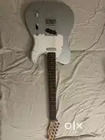 Silver Fender Squire Telecaster (Affinity) electric guitar