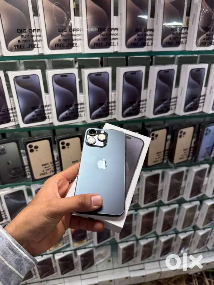 APPLE IPHONE 15PROMAX BOX BILL & ALL COLORS REFURBISHED GOOD CONDITION