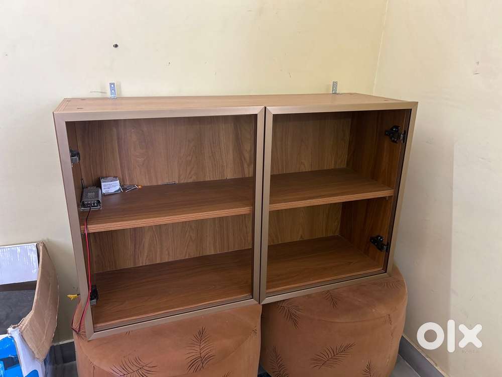 Bookshelf with backlighting