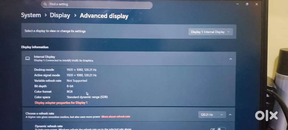 Lenovo Ideapad Gaming 3  24 GB RAM  4 GB GTX 1650 GRAPHICS CARD