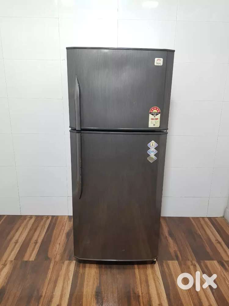 Godrej 250 ltrs gray color double door refrigerator