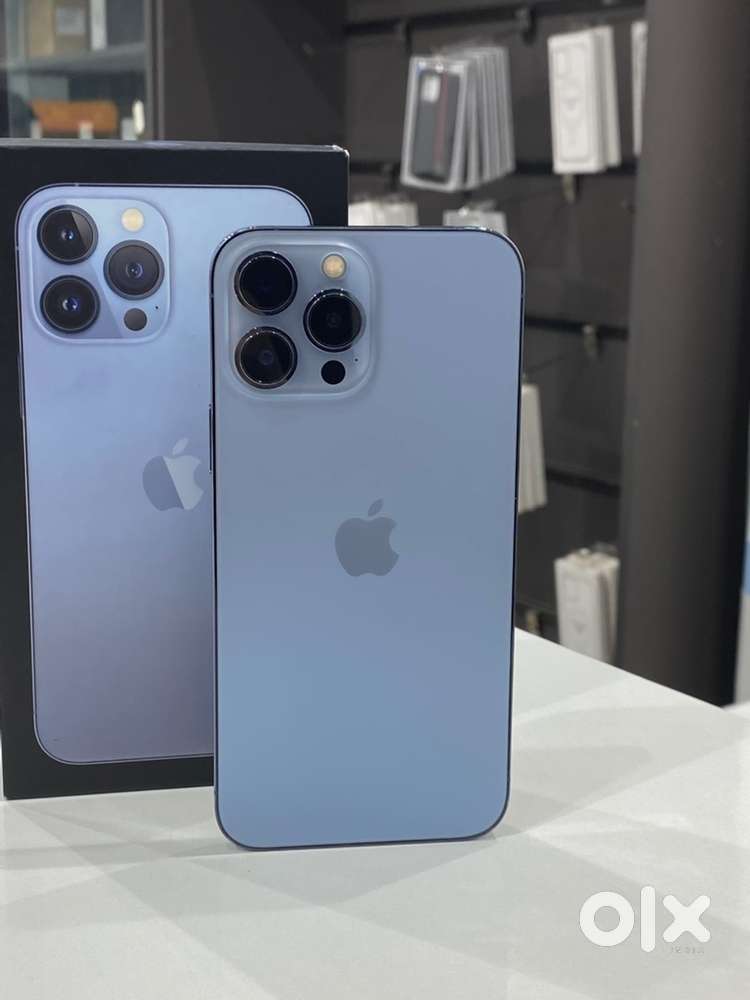 Iphone 13pro max 256gb sierra blue colour with bill 3months warranty