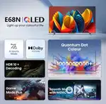 Hisense Qled TV E68N 43