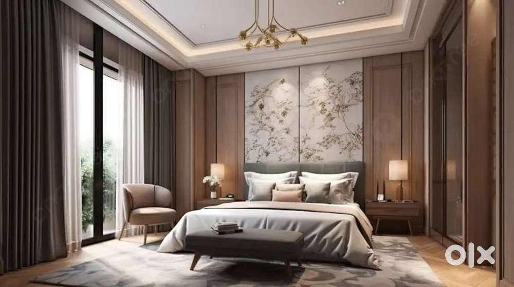 Vegetarian man and woman and service man