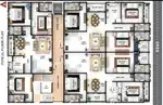 Ready to move 3bhk flats for sale at Mehdipatnam migh colony near masj