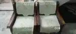3+1+1 Seesham wood Sofa