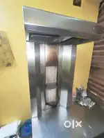 Double burner Shawarma and tikka stand