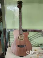 Hertz HZA-8800 Mahogany Semi Acoustic Guitar