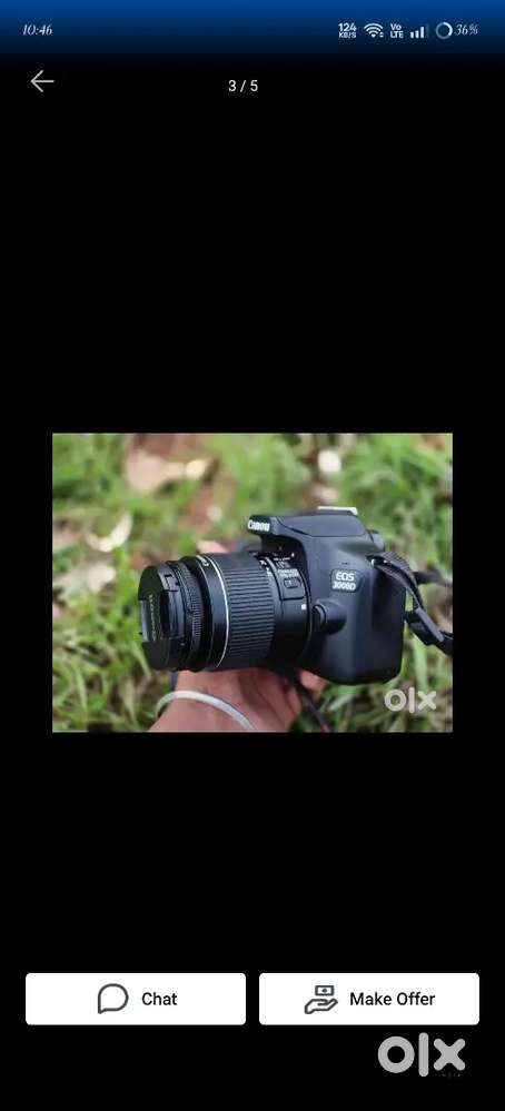 Canon EOS 3000d  new condition